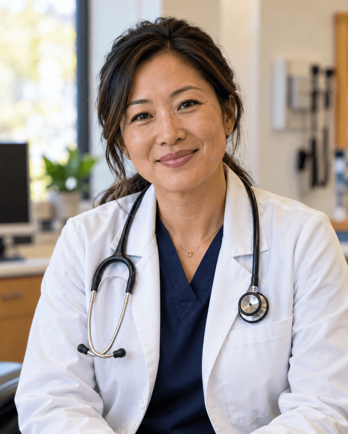 Portrait representing a primary care physician